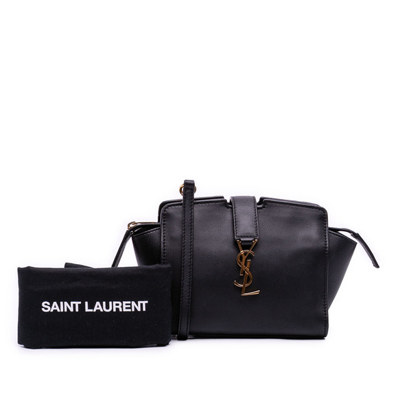 Pre-Loved Saint Laurent Toy Leather Monogram Cabas - Picture 12 of 12